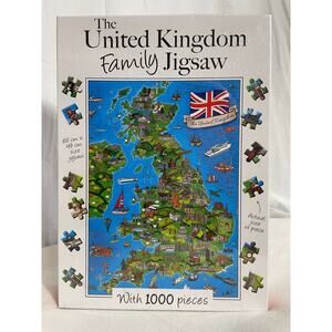 NEW The United Kingdom Family 1000 piece Jigsaw Puzzle Gifted Stationery
